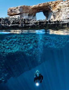 -Azure window-buceo en malata-tuviajedegrupo