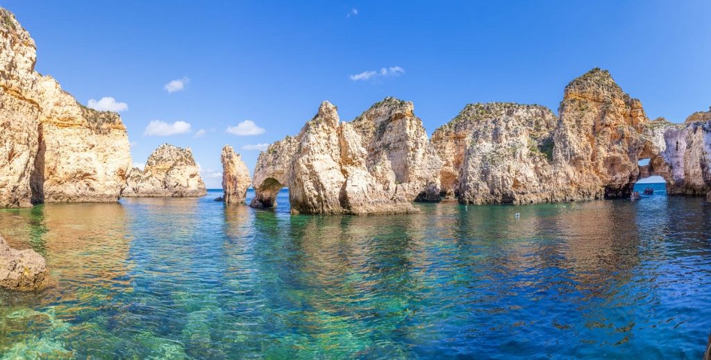 ponta de piedade - algarve- tuviajedegrupo